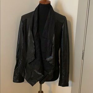 Kit From The Kloth Leather/Suede Blazer